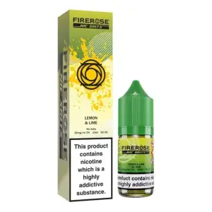Lemon & Lime Nic Salt E-Liquid by Firerose 5000 Salts 10ml